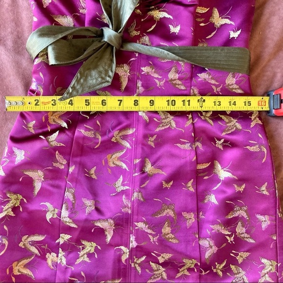 Betsey Johnson butterfly strapless midi y2k dress - Picture 8 of 11